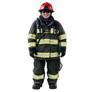 Volunteer Firefighter Png 06122024 PNG image