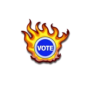 Vote Flame PNG 21 PNG