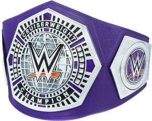 W W E Cruiserweight Championship Belt PNG