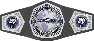 W W E Light Heavyweight Championship Belt
