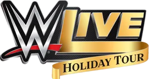W W E Live Holiday Tour Logo PNG image