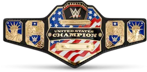 W W E United States Championship Belt PNG