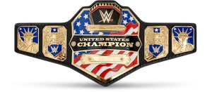 W W E United States Championship Belt PNG