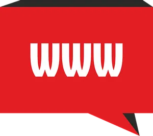 W W W Icon Speech Bubble