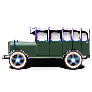 Wagon Car Outline PNG Iox14 PNG