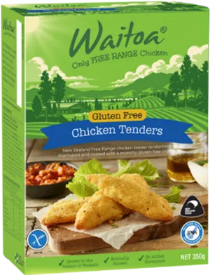 Waitoa Gluten Free Chicken Tenders Box
