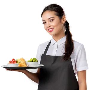 Waitress In Fine Dining PNG 75 PNG