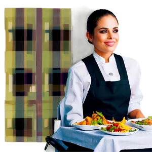 Waitress In Fine Dining PNG Fex5 PNG
