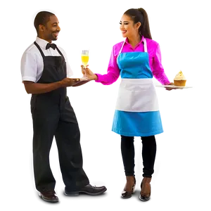Waitress In Party PNG Ifd76 PNG