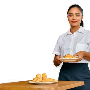Waitress On Duty PNG 54 PNG