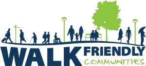 Walk Friendly Communities Logo PNG