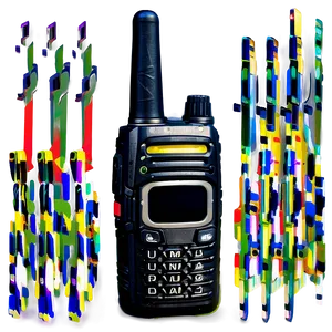 Walkie Talkie Radio PNG 05242024