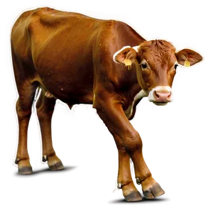 Walking Cow Png 05032024 PNG image