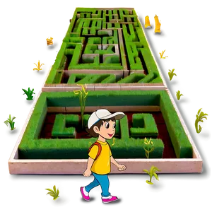 Walking In A Maze PNG Myd20