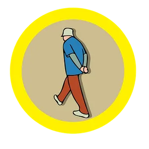 Walking Man Icon