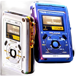 Walkman D PNG image