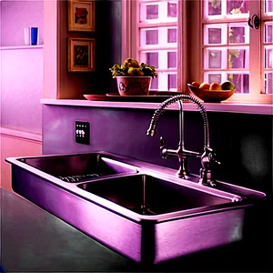 Wall Mount Kitchen Sink PNG 63