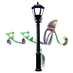 Wall Mounted Light Post PNG 06282024