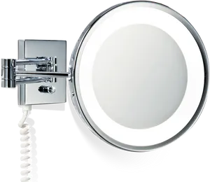 Wall Mounted Makeup Mirror