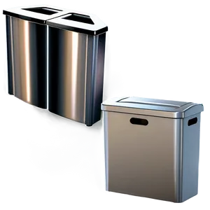 Wall Mounted Recycling Bin PNG 06212024