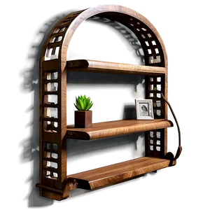 Wall Shelf Set PNG 06282024