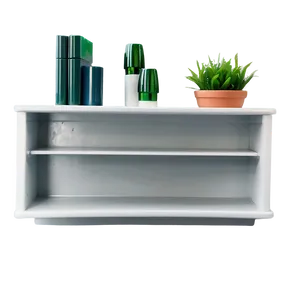 Wall Shelf With Drawer PNG Wtv