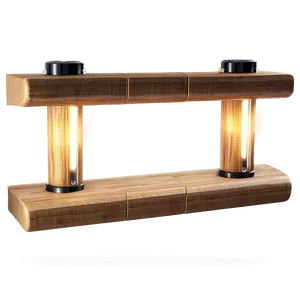 Wall Shelf With Lighting PNG Vud