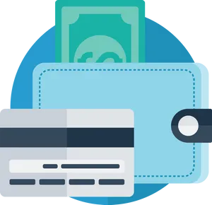 Walletand Credit Card Icon PNG image