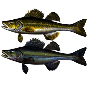 Walleye C PNG image