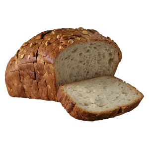 Walnut Bread Slice PNG 19