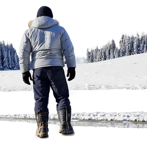 Wanderer In Winter Png Hfc44 PNG image