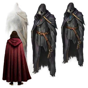 Wanderer With Cloak PNG Ejh98