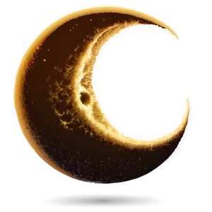 Waning Crescent Moon PNG Gxg PNG