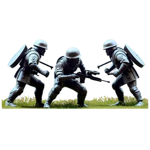 War Battle Scene Drawing PNG Eck5