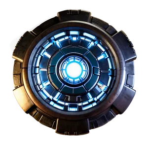 War Machine Arc Reactor PNG Mur11