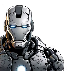 War Machine Comic Art Png Owa PNG image