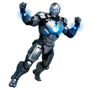War Machine Dynamic Pose PNG 59