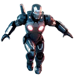 War Machine Flying Solo PNG 06272024