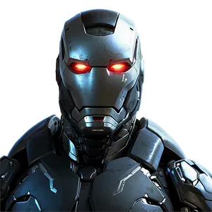 War Machine Glowing Eyes PNG 06272024