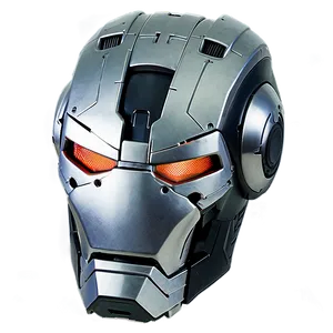 War Machine Helmet Png 06272024 PNG image