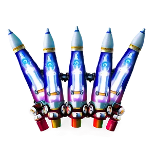 War Machine With Rockets PNG 06272024