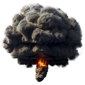War Zone Bomb Explosion Png Lab PNG image