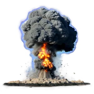 War Zone Bomb Explosion Png Ppf PNG image
