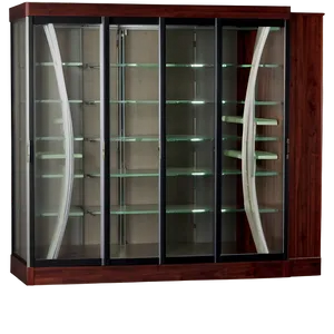 Wardrobe With Sliding Glass Doors PNG 06282024