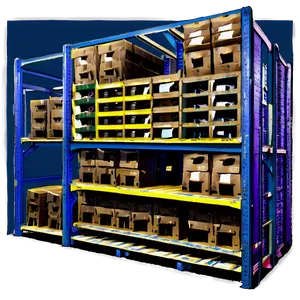 Warehouse Storage Facility Png 06272024 PNG image