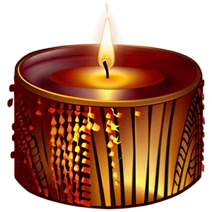Warm Celebration Candlelight PNG 51