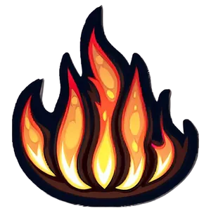Warm Fire Emoji Symbol Png 92 PNG image