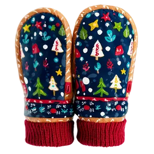 Warm Noel Mittens PNG Air46 PNG