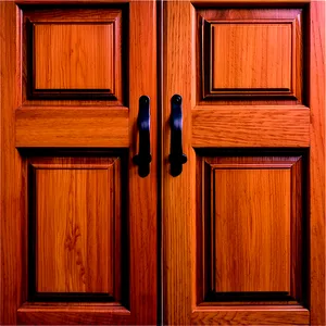 Warm Oak Door PNG 05042024 PNG