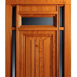 Warm Oak Door PNG Csg47 PNG